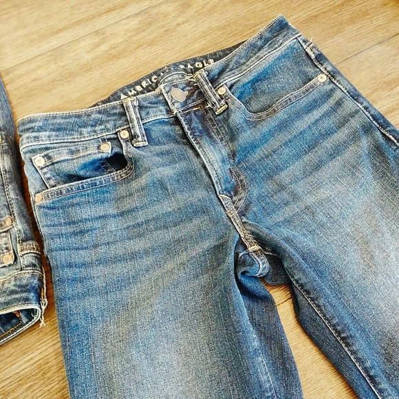 2 Pair American Eagle Airflex+ 28x32 Slim Straight - Picture 5 of 9